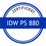 EXEC fides 4 Zertifizierung IDW PS 880